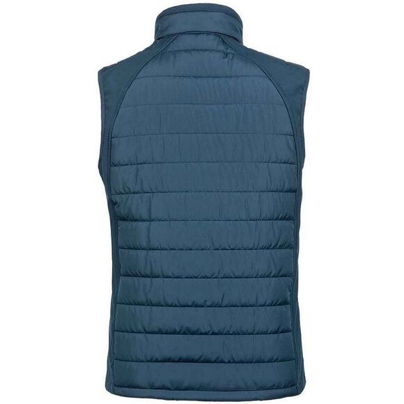Result Genuine Recycled Unisex Adult Compass Softshell Padded Vest / Navy/Red - Picture 2 of 2